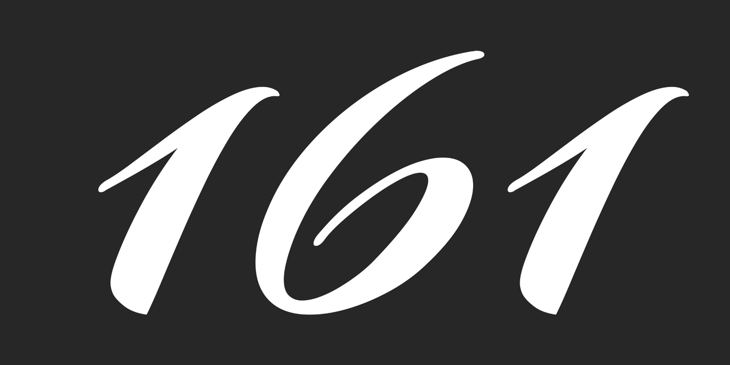 Was bedeutet die 161?