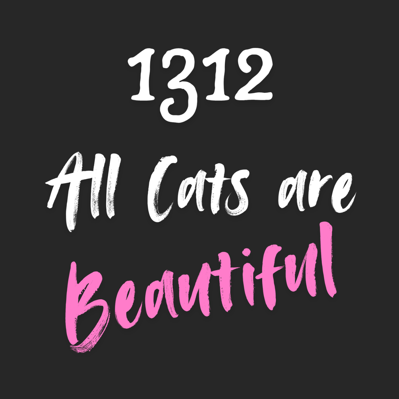 1312 All Cats are Beautiful