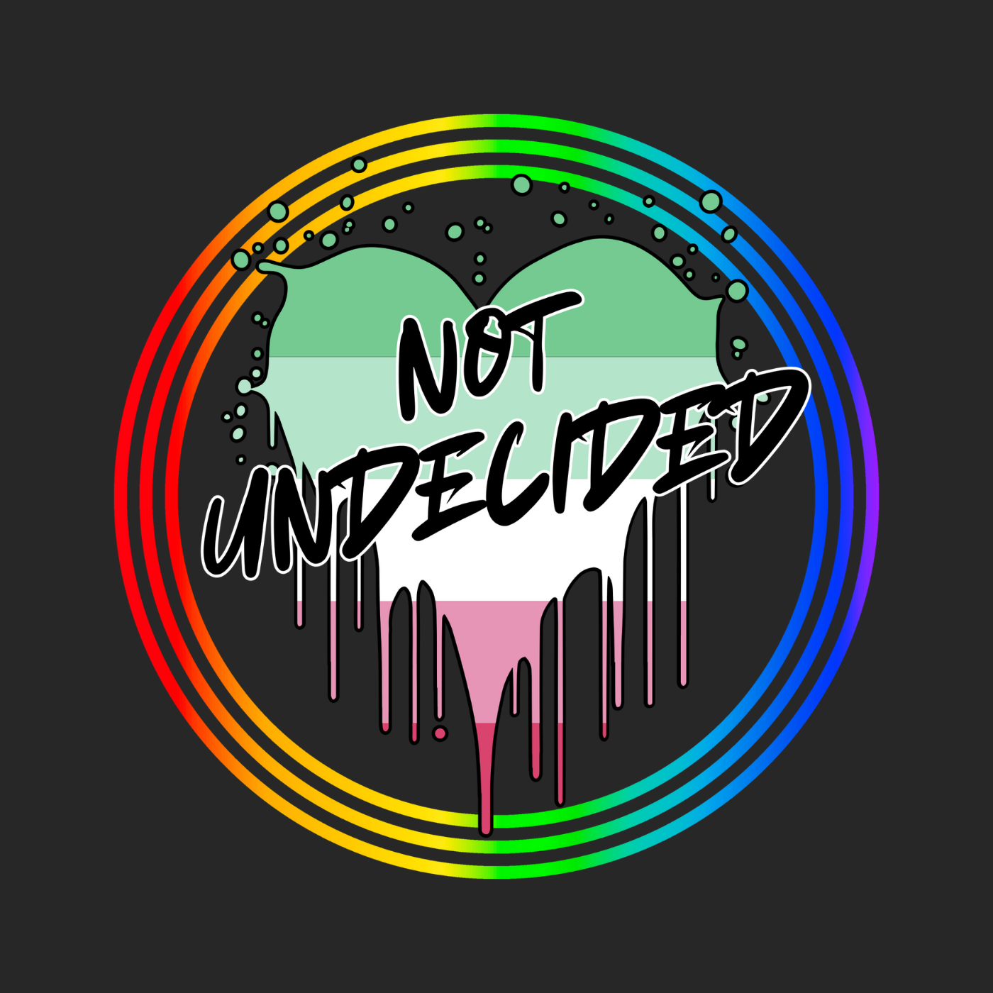 Abrosexual Not Undecided "Regenbogenkreis Edition"