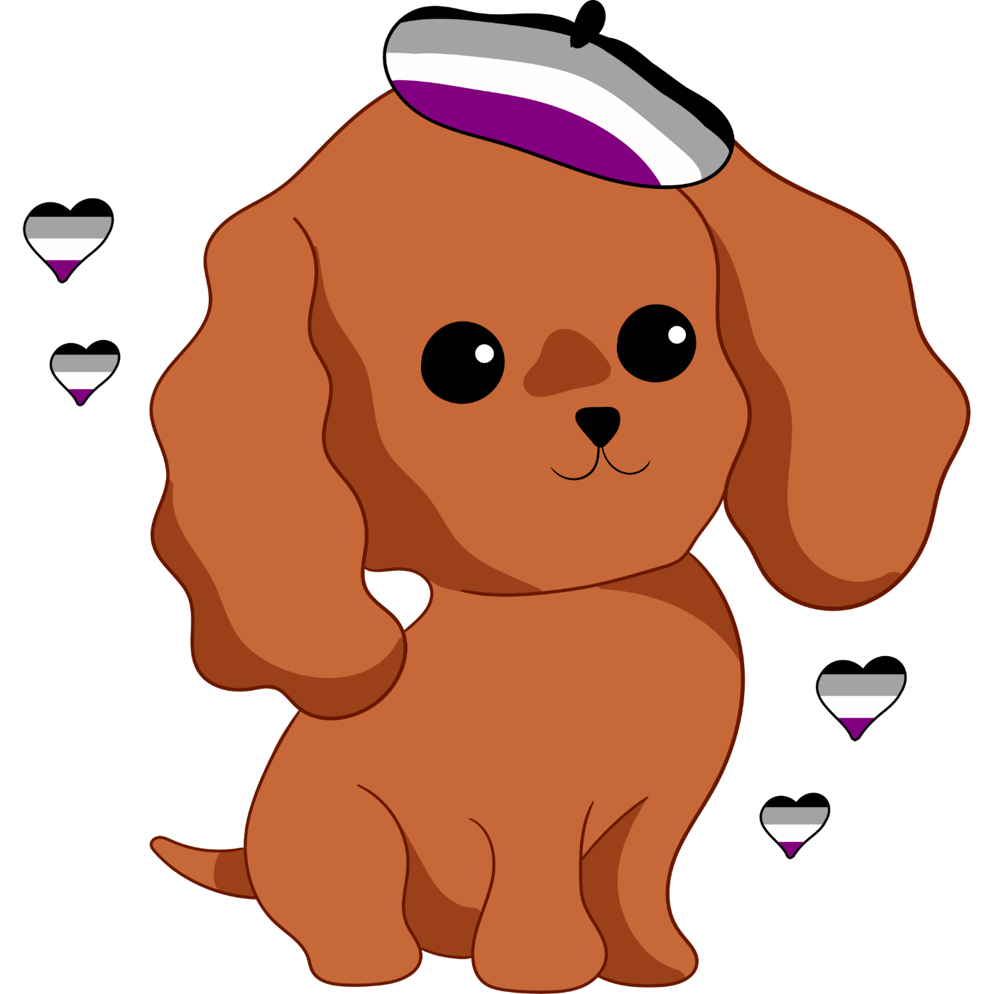 Cute Asexual Dog