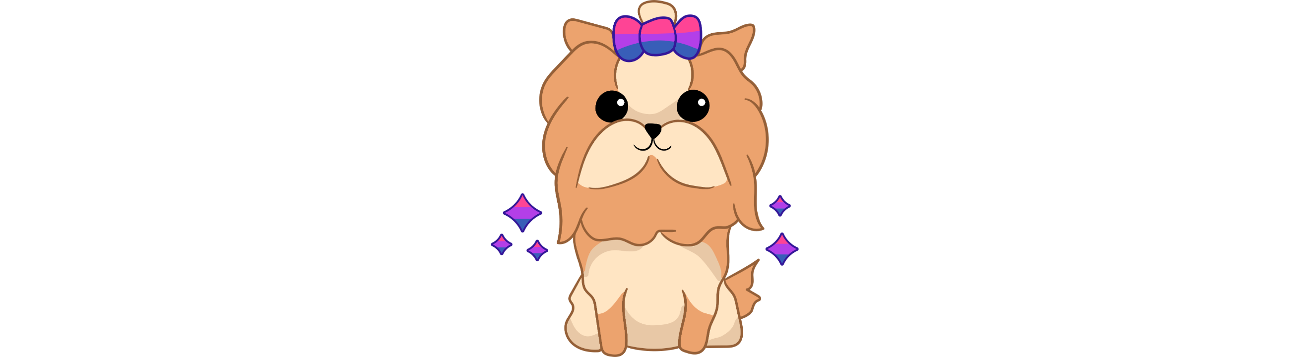 Cute Bisexual Dog