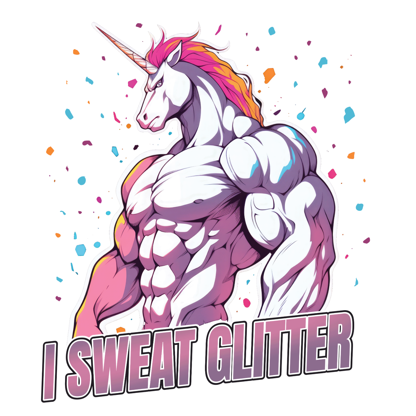 I sweat Glitter