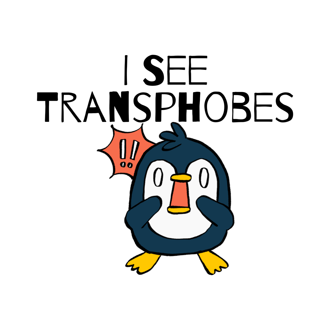 I see Transphobes