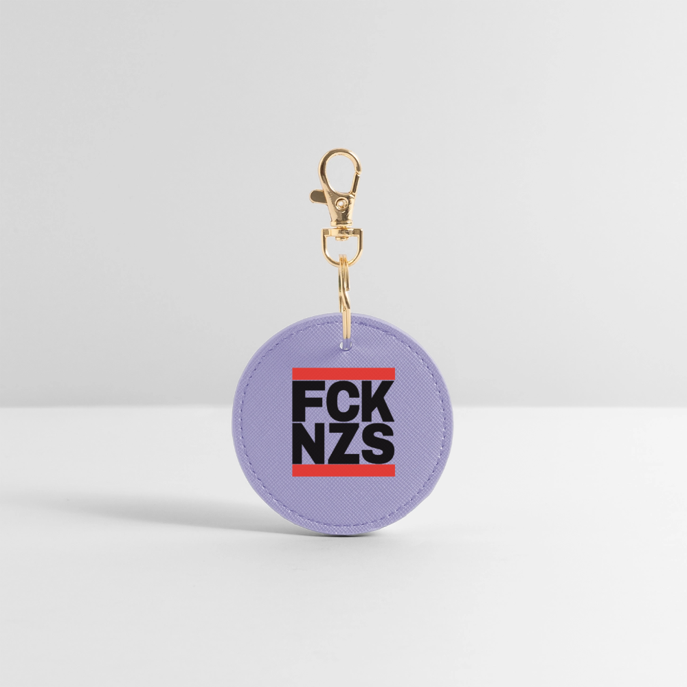 FCK NZS (schwarze Schrift) - BOUTIQUE Schlüsselanhänger - Lavendel