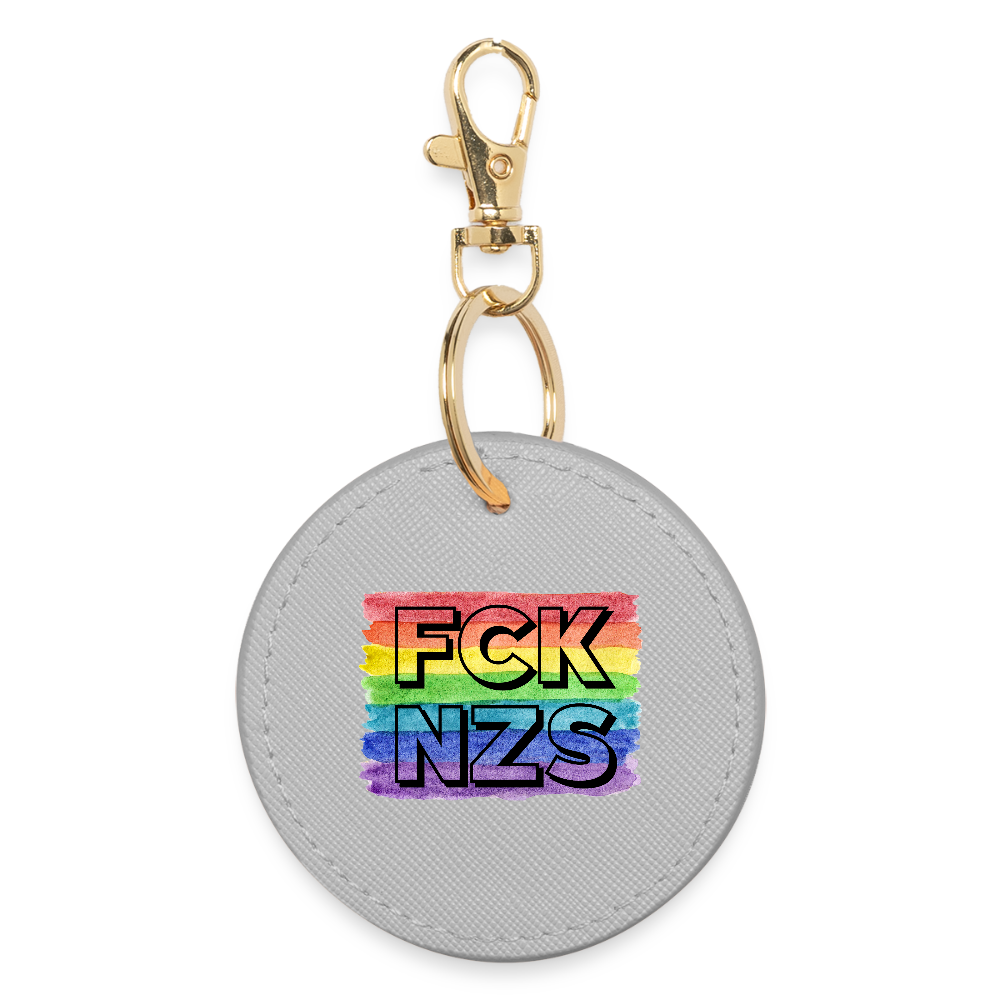 FCK NZS "Rainbow Resistance Edition" - BOUTIQUE Schlüsselanhänger - Grau