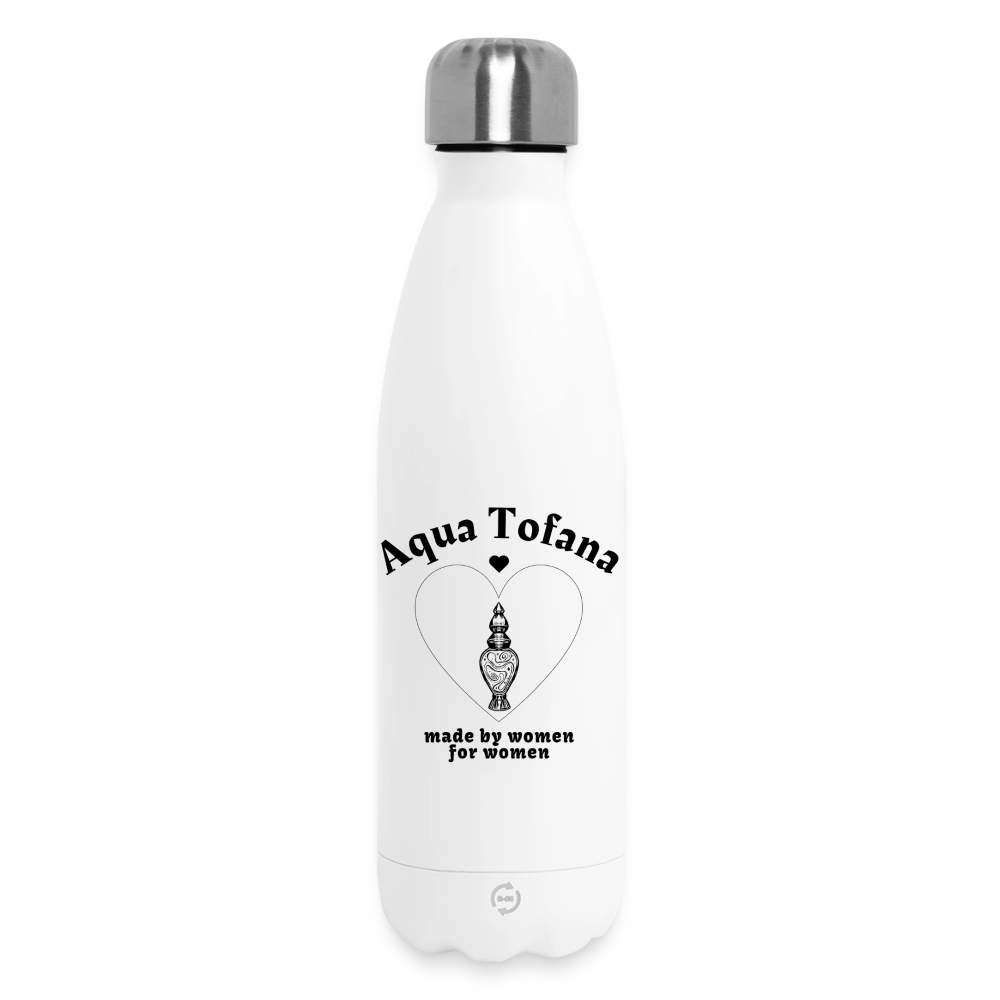 Aqua Tofana: Made By Women For Women - Thermosflasche 500 ml - Weiß