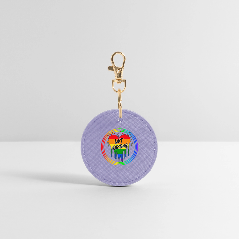 Queer Not Wrong "Regenbogenkreis Edition" - BOUTIQUE Schlüsselanhänger - Lavendel