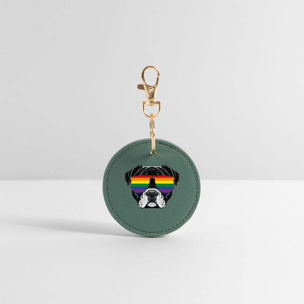 Regenbogen Doggo - BOUTIQUE Schlüsselanhänger - Fichte