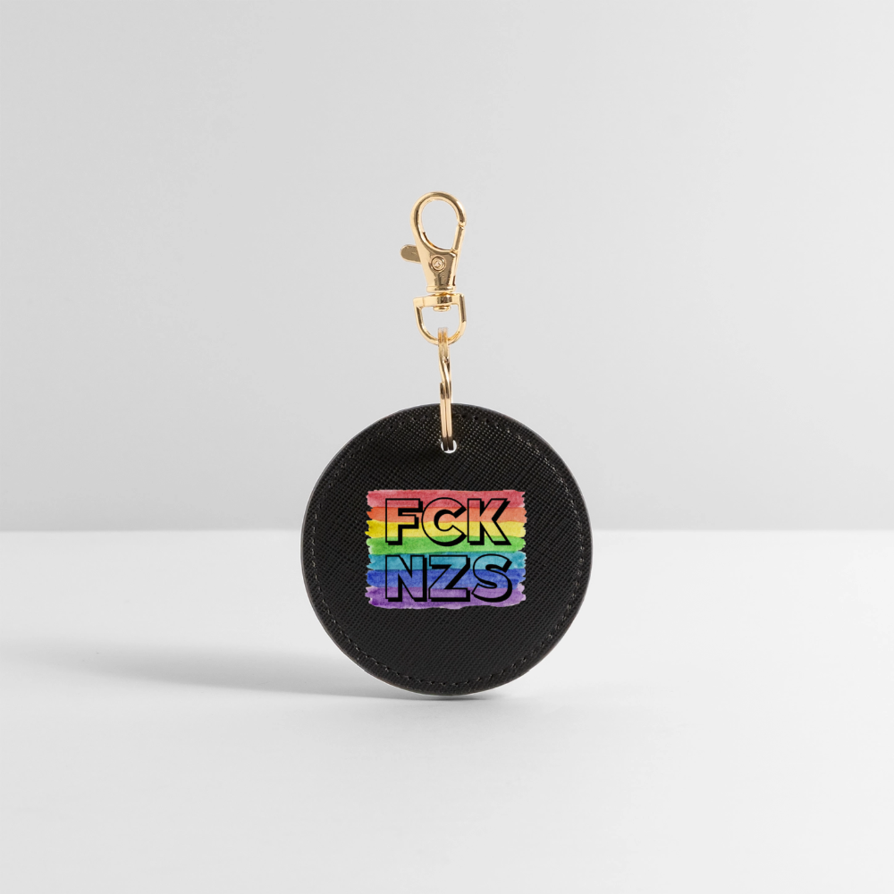 FCK NZS "Rainbow Resistance Edition" - BOUTIQUE Schlüsselanhänger - Schwarz