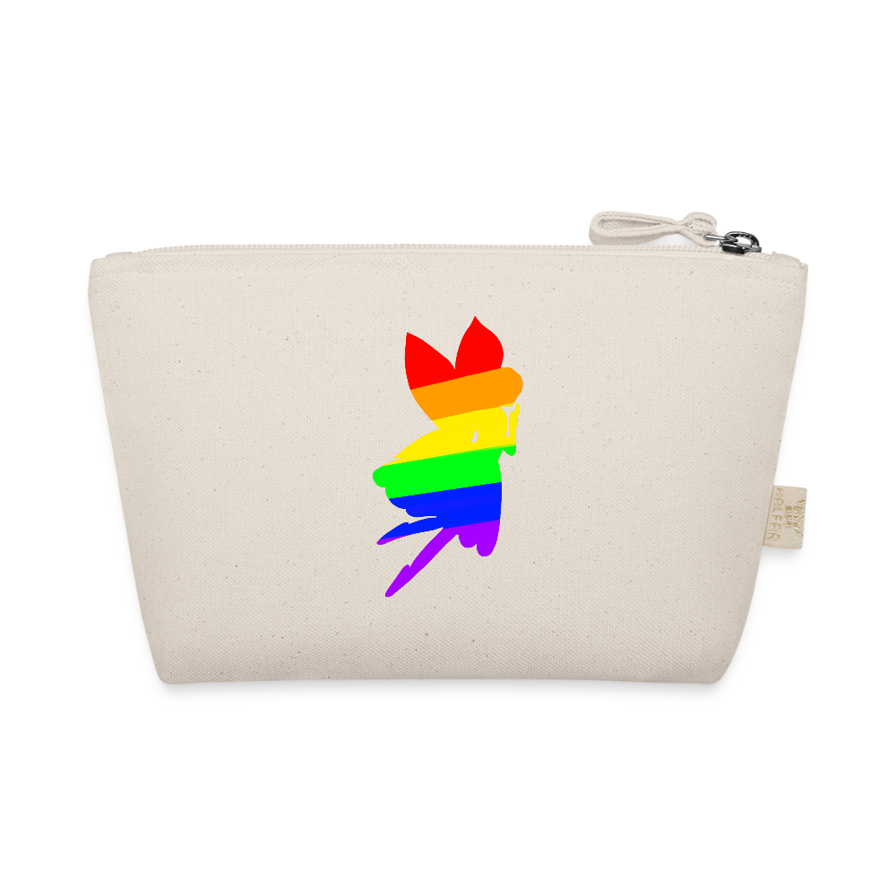 Regenbogen Fee - Täschchen - Natur