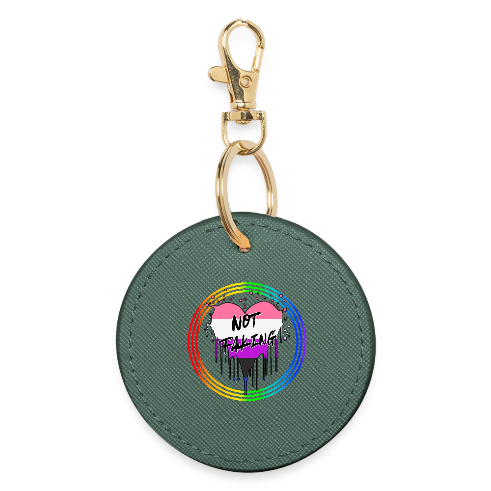 Genderfluid Not Faking It "Regenbogenkreis Edition" - BOUTIQUE Schlüsselanhänger - Fichte