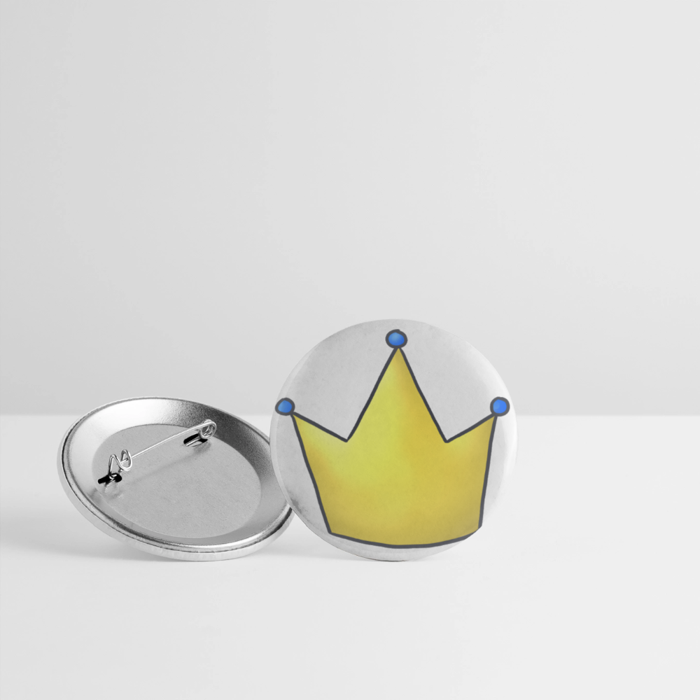 Survivor Queens Logo "Krone Edition" - Buttons klein 5x - Weiß