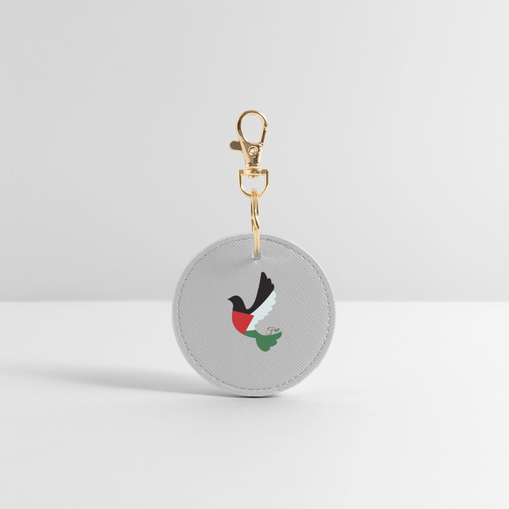 Free Palestine "Unbroken Wings Edition" - BOUTIQUE Schlüsselanhänger - Grau