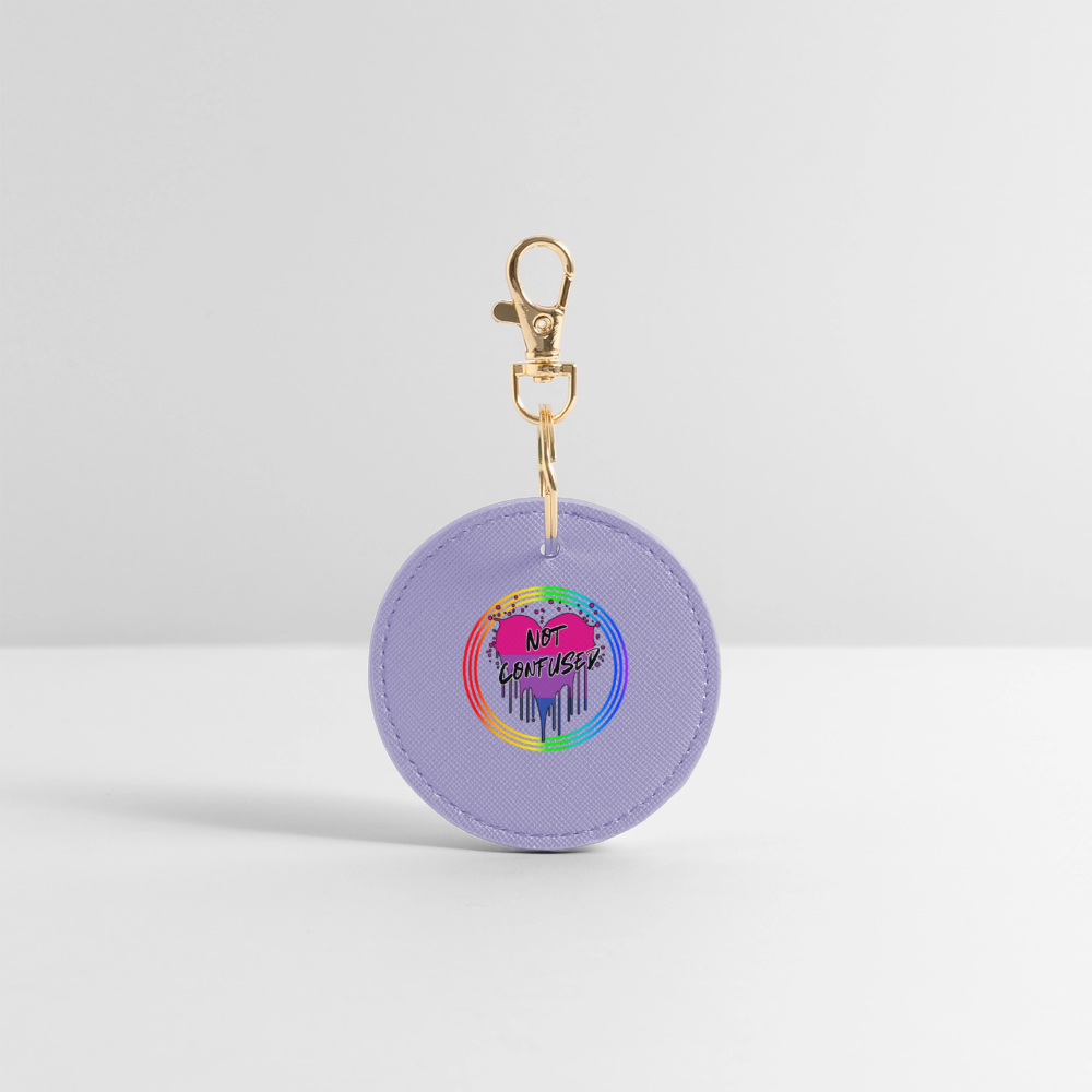 Bisexual Not Confused "Regenbogenkreis Edition" - BOUTIQUE Schlüsselanhänger - Lavendel
