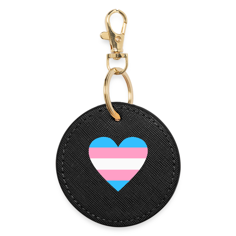 Trans Herz - BOUTIQUE Schlüsselanhänger - Schwarz