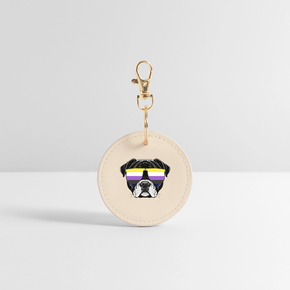 Nonbinary Doggo - BOUTIQUE Schlüsselanhänger - Auster