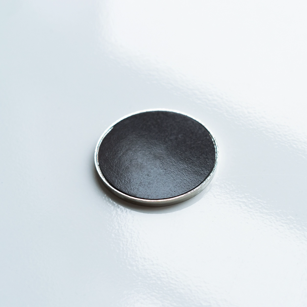 Mensch Pronomen Regenbogenkreis - Runder Kühlschrankmagnet - Weiß