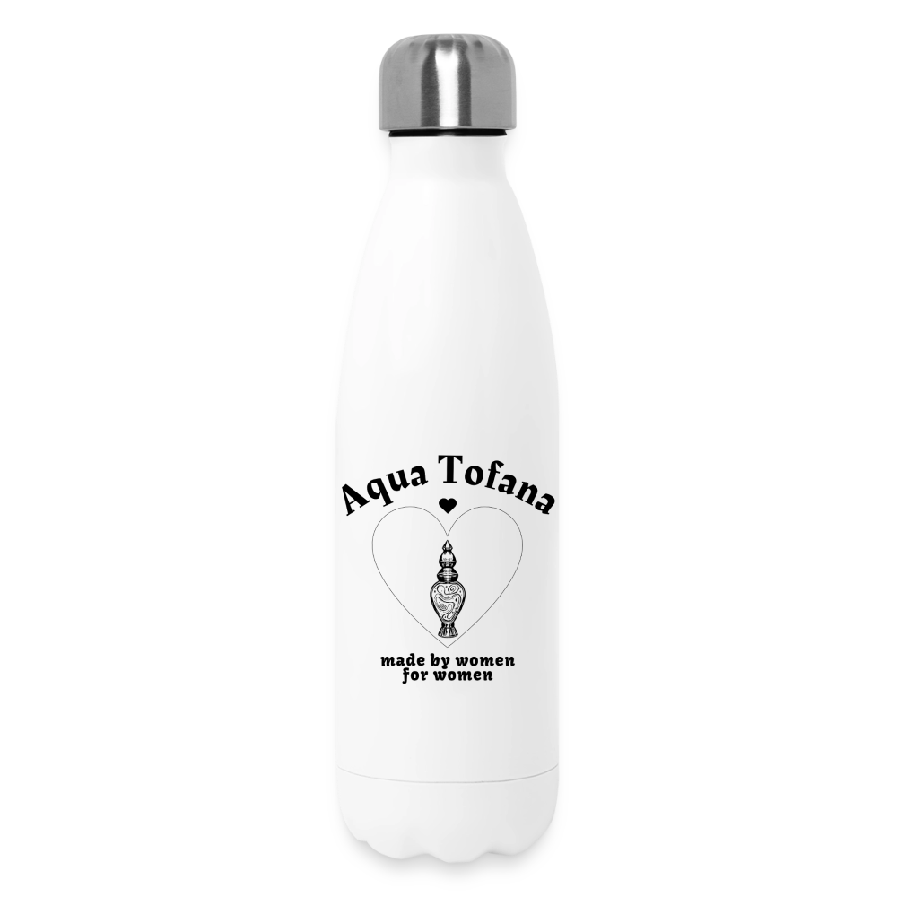 Aqua Tofana: Made By Women For Women - Thermosflasche 500 ml - Weiß