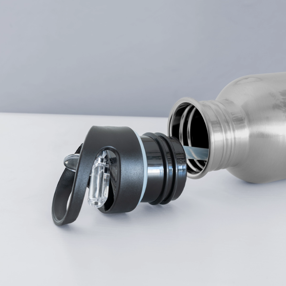 Eat the Rich "Hunger for Justice Edition" - Trinkflasche - Lightsilver