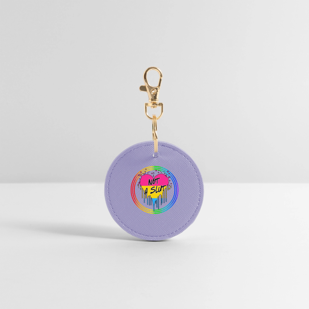 Pansexual Not a Slut "Regenbogenkreis Edition" - BOUTIQUE Schlüsselanhänger - Lavendel