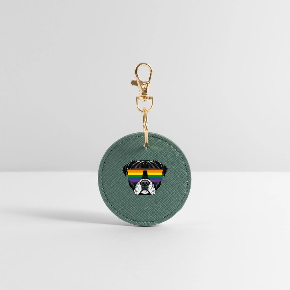 Regenbogen Doggo - BOUTIQUE Schlüsselanhänger - Fichte