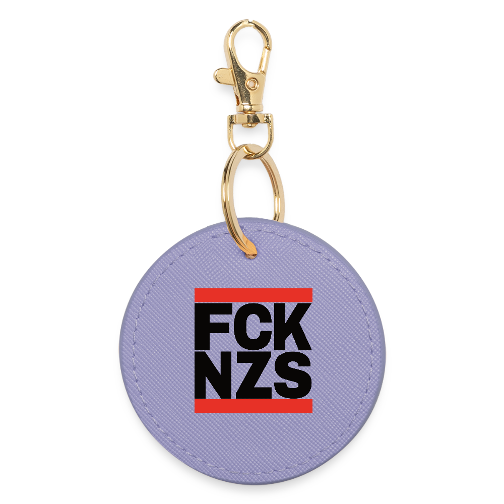 FCK NZS (schwarze Schrift) - BOUTIQUE Schlüsselanhänger - Lavendel