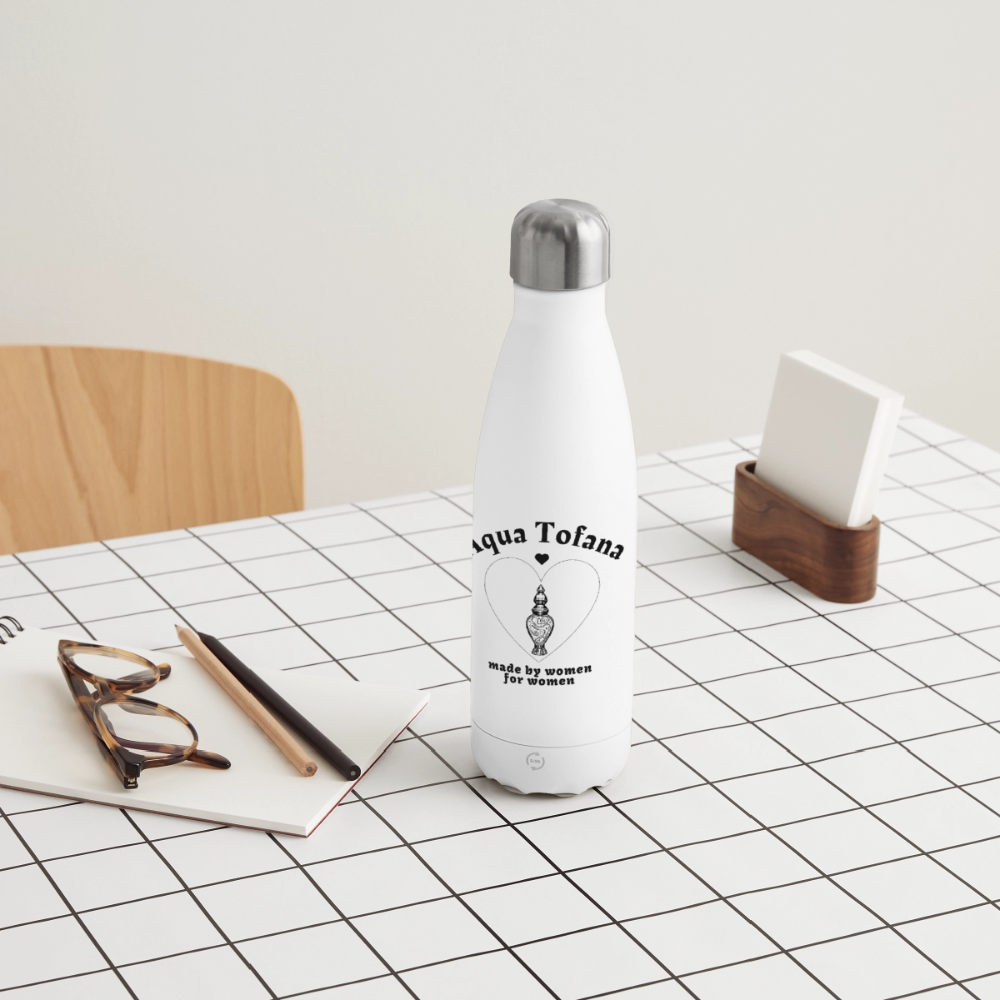 Aqua Tofana: Made By Women For Women - Thermosflasche 500 ml - Weiß