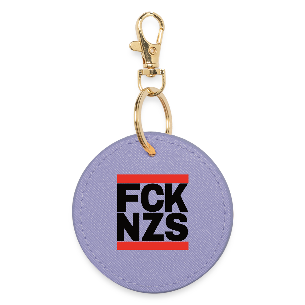 FCK NZS (schwarze Schrift) - BOUTIQUE Schlüsselanhänger - Lavendel