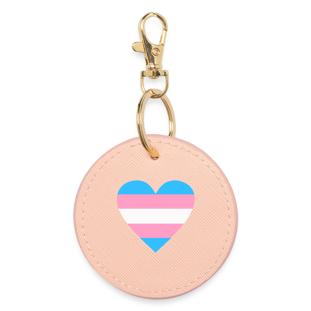 Trans Herz - BOUTIQUE Schlüsselanhänger - Hellrosa