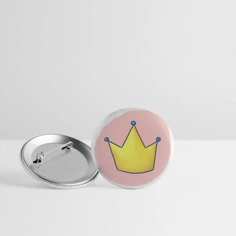 Survivor Queens Logo "Krone Edition" - Buttons klein 5x - Weiß