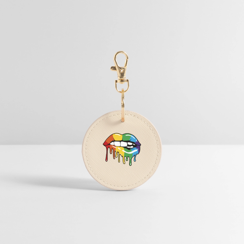 Regenbogen Lippen - BOUTIQUE Schlüsselanhänger - Auster