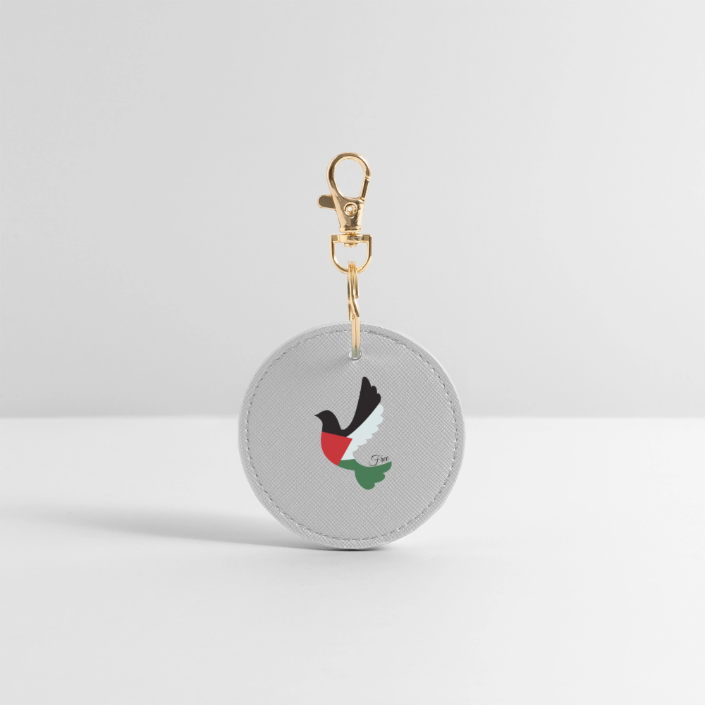 Free Palestine "Unbroken Wings Edition" - BOUTIQUE Schlüsselanhänger - Grau