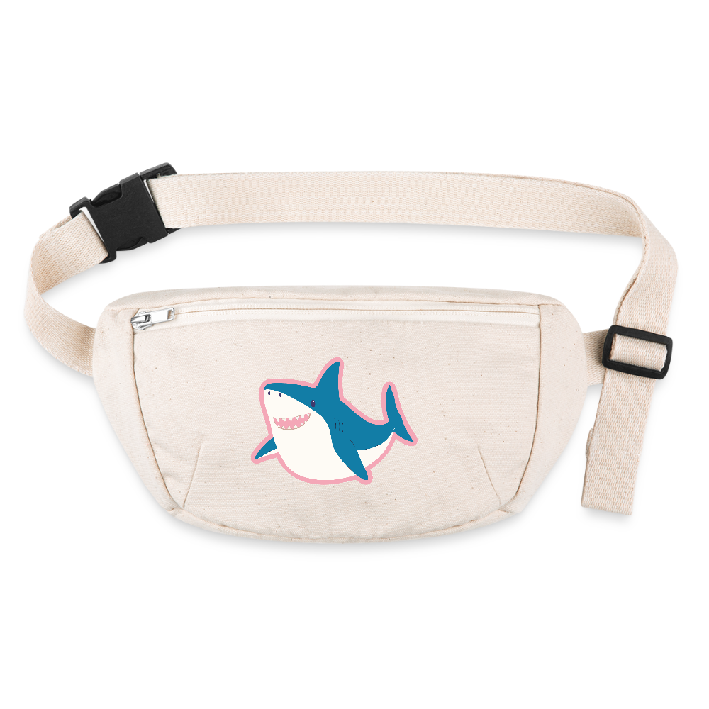 Trans Hai - recycelte Gürteltasche - Naturweiß