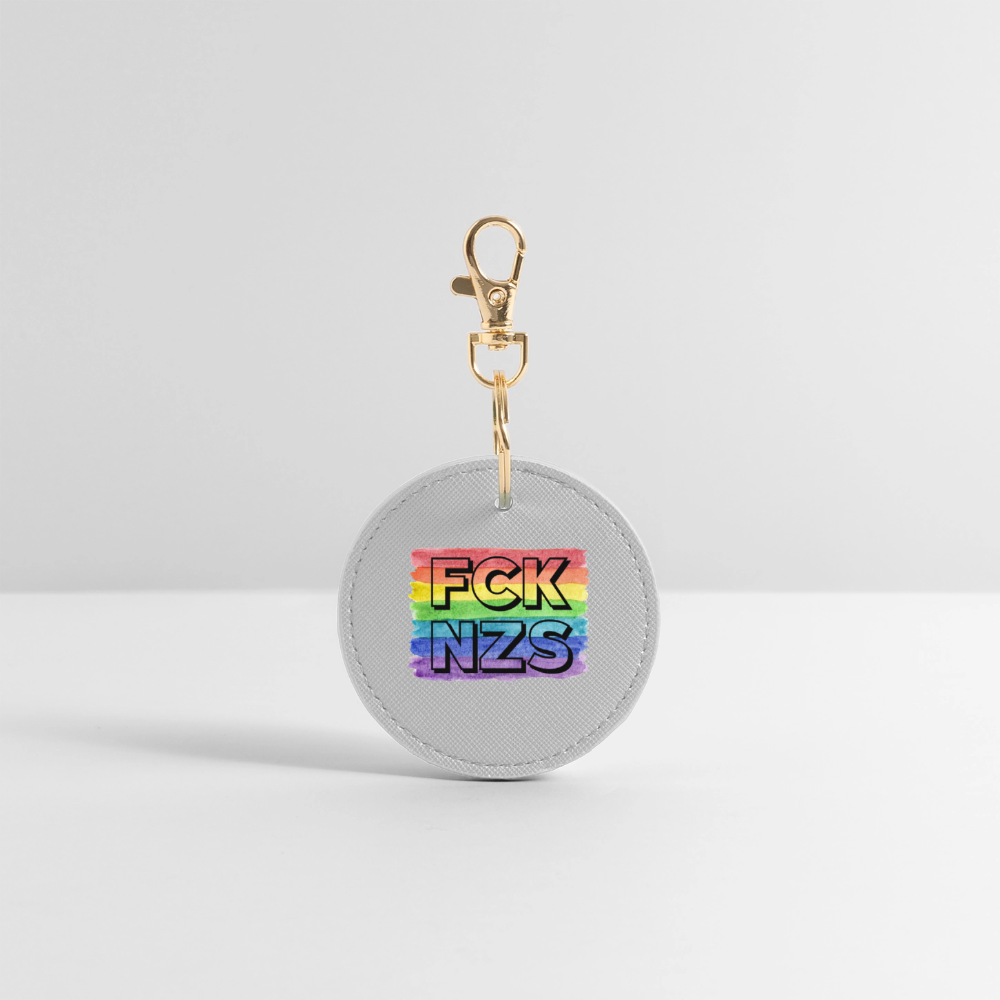 FCK NZS "Rainbow Resistance Edition" - BOUTIQUE Schlüsselanhänger - Grau