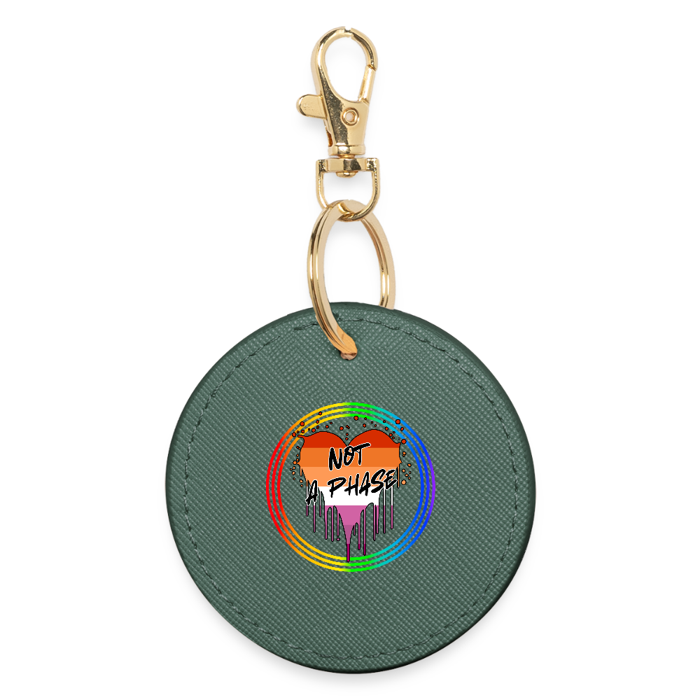 Lesbian Not a Phase "Regenbogenkreis Edition" - BOUTIQUE Schlüsselanhänger - Fichte