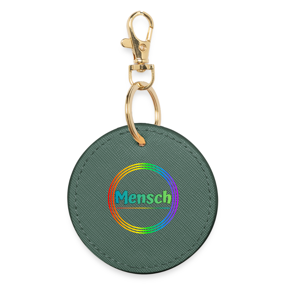 Mensch Pronomen Regenbogenkreis - BOUTIQUE Schlüsselanhänger - Fichte