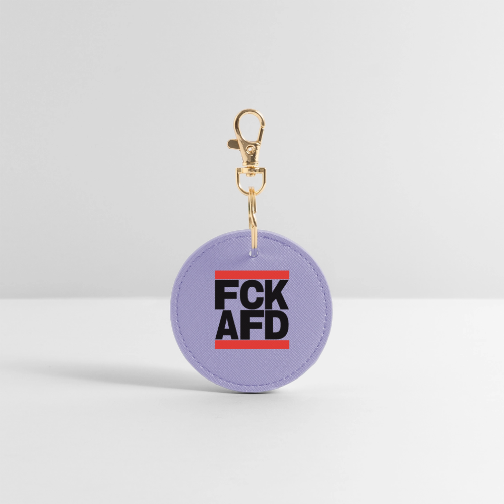 FCK AFD (schwarze Schrift) - BOUTIQUE Schlüsselanhänger - Lavendel