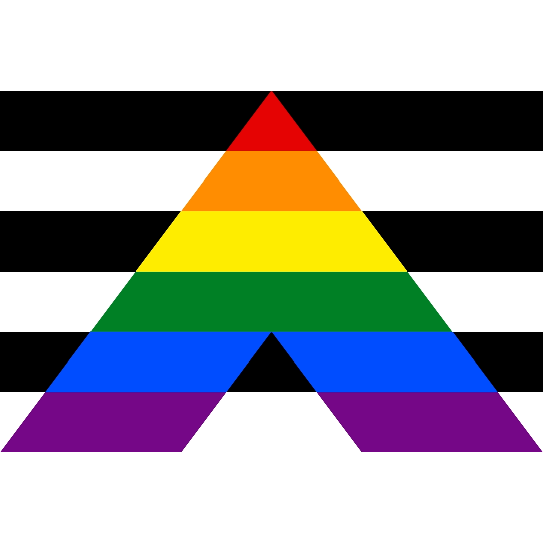 Straight Ally Pride Flag