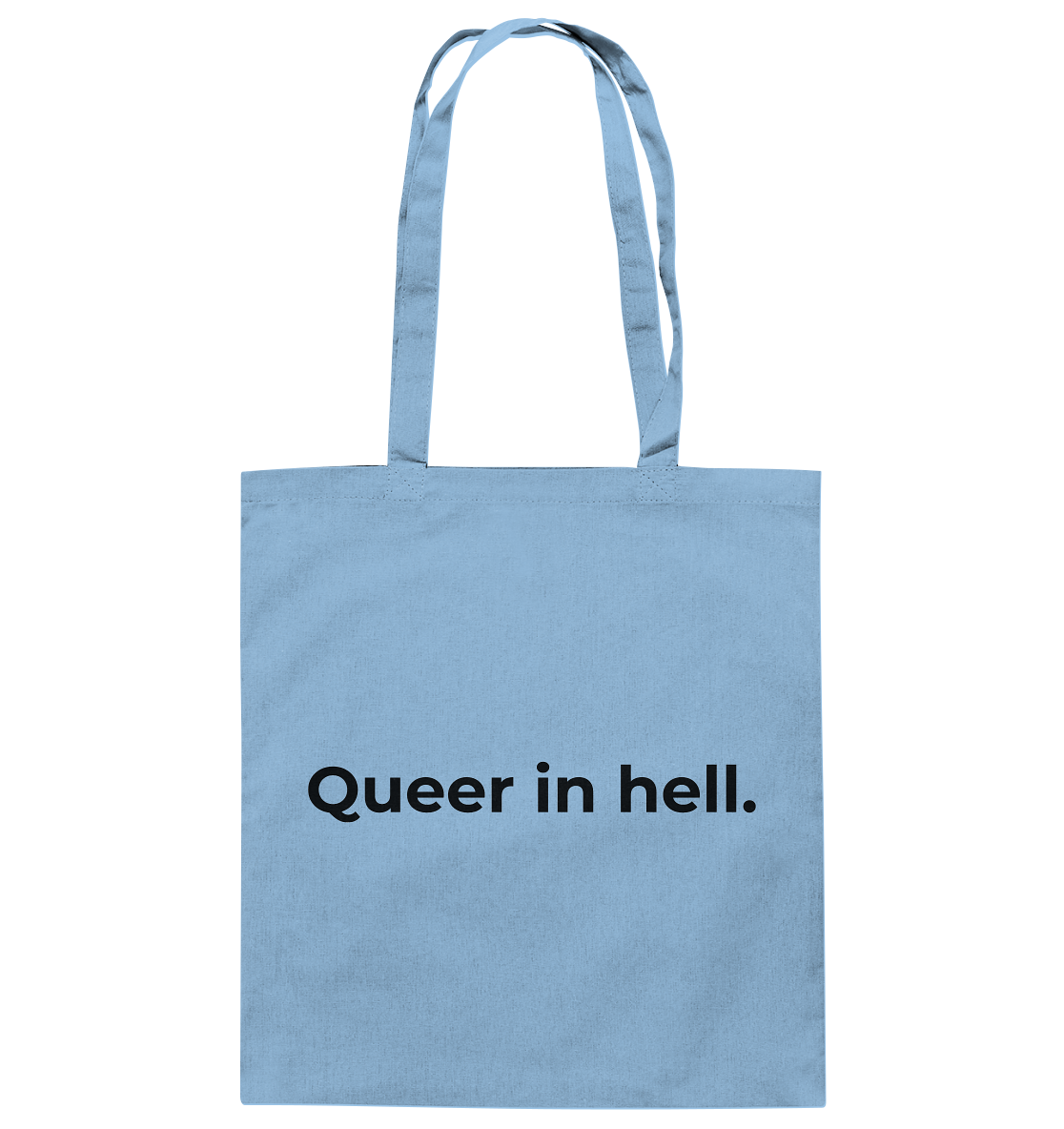 Queer in Hell '25 Backprint - Baumwolltasche