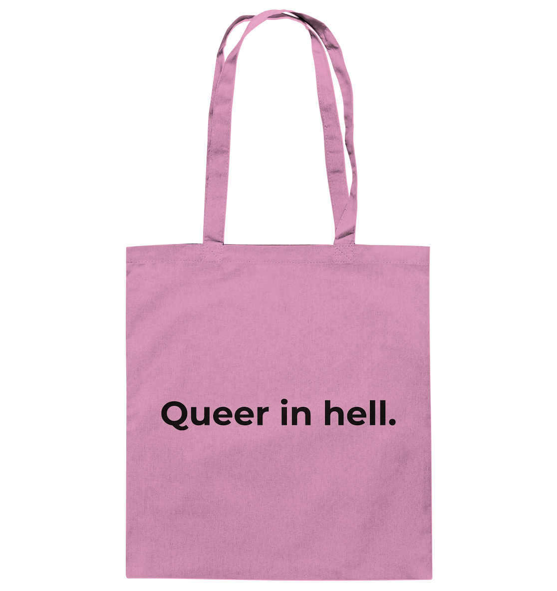 Queer in Hell '25 Backprint - Baumwolltasche