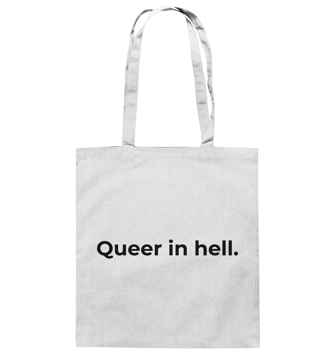 Queer in Hell '25 Backprint - Baumwolltasche