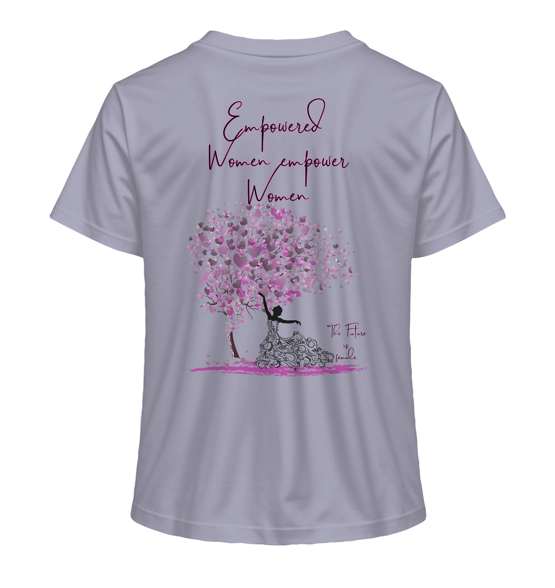 Empowered Women empower Women Backprint - Ladies Organic Shirt