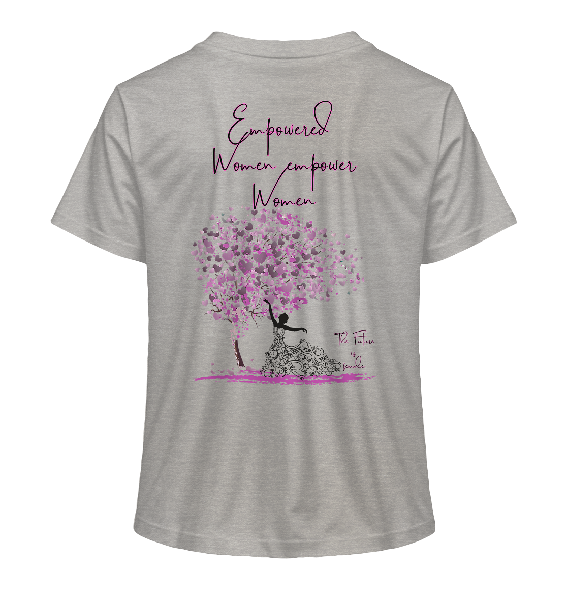 Empowered Women empower Women Backprint - Ladies Organic Shirt