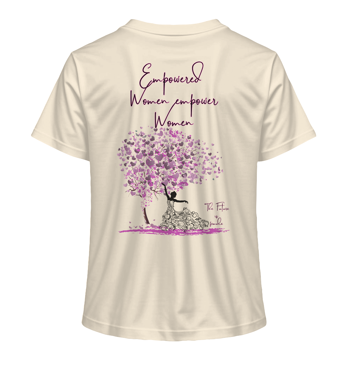 Empowered Women empower Women Backprint - Ladies Organic Shirt
