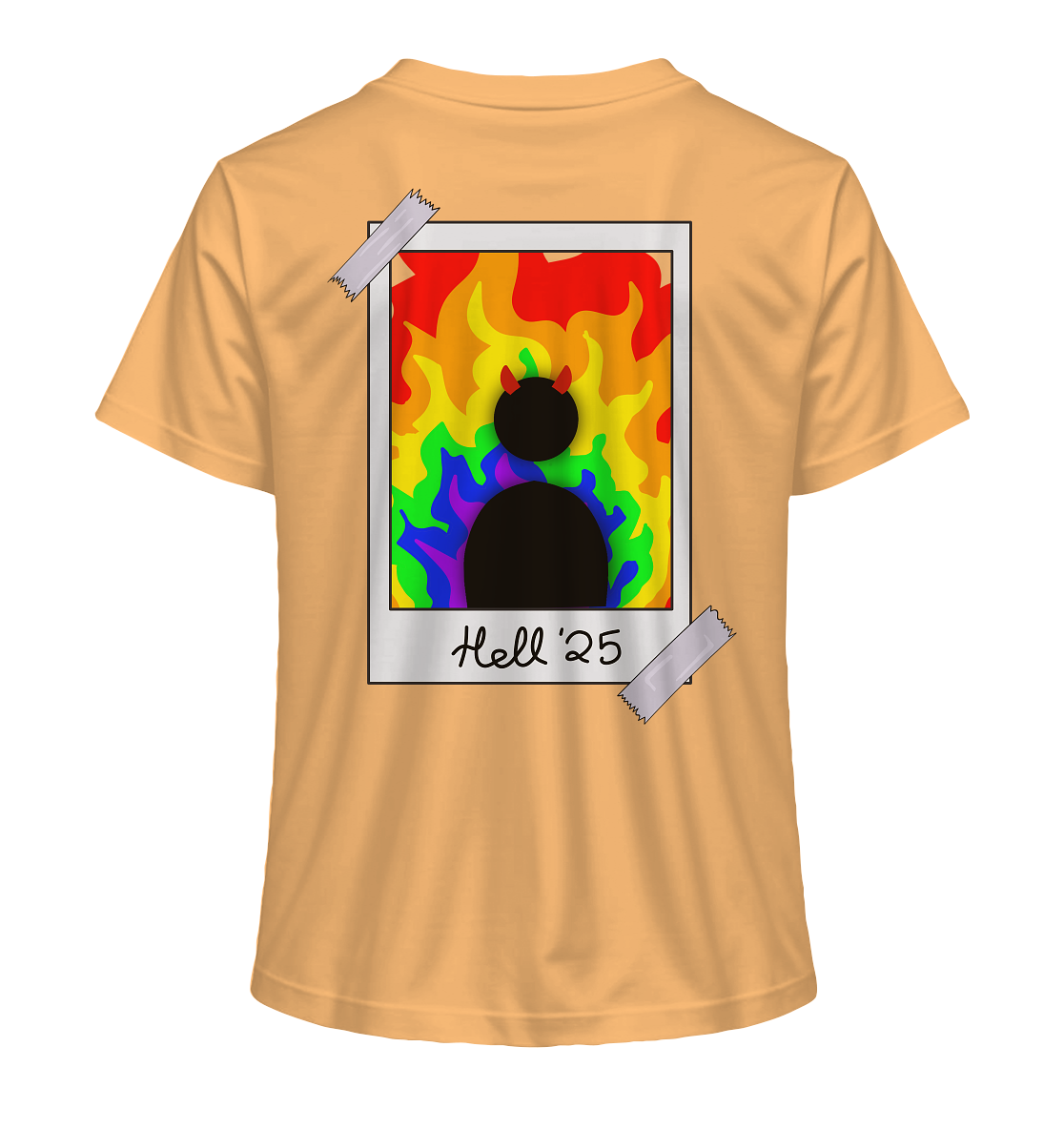 Queer in Hell '25 Backprint - Ladies Organic Shirt