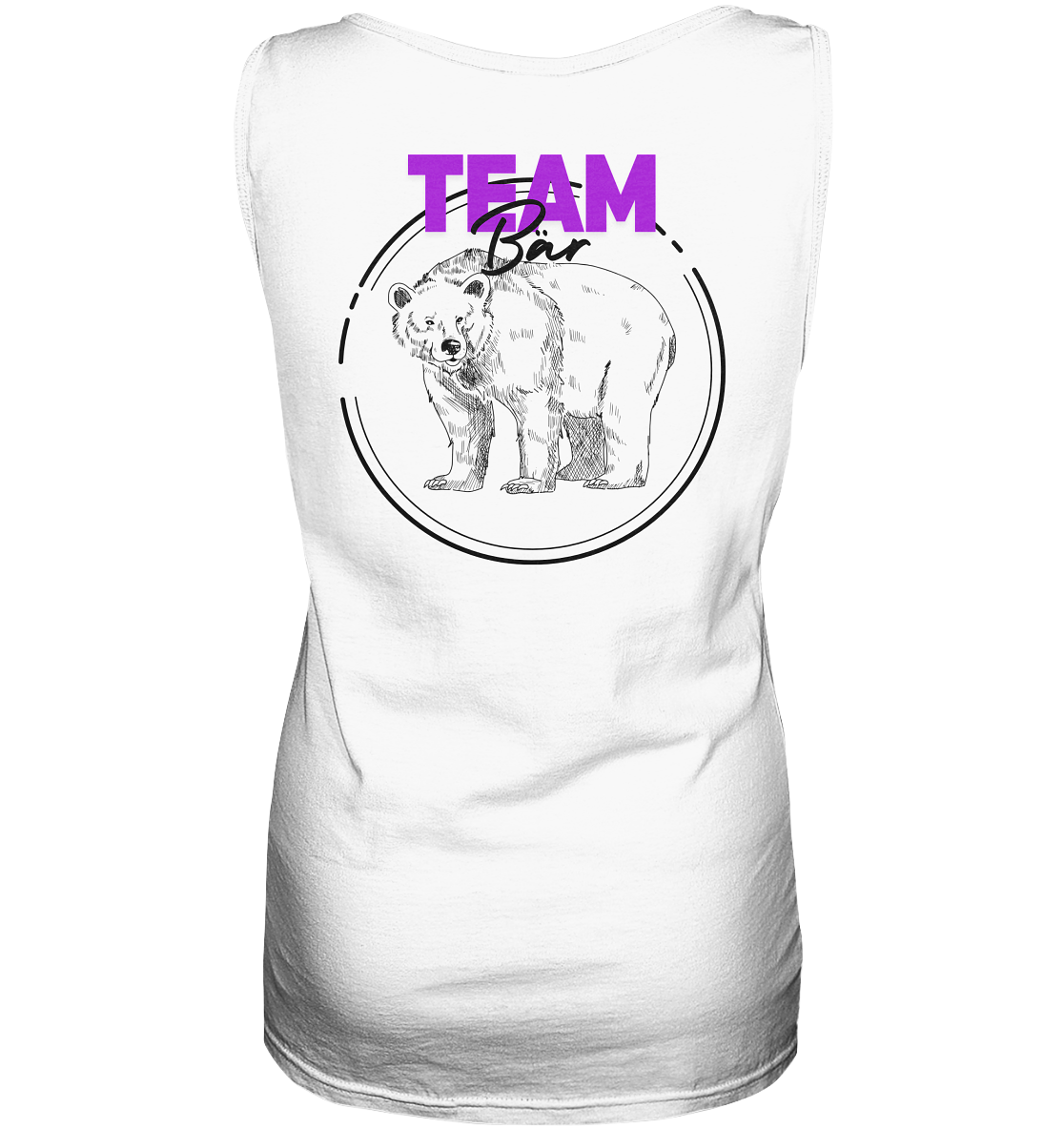 Team Bär Backprint - Ladies Tank-Top