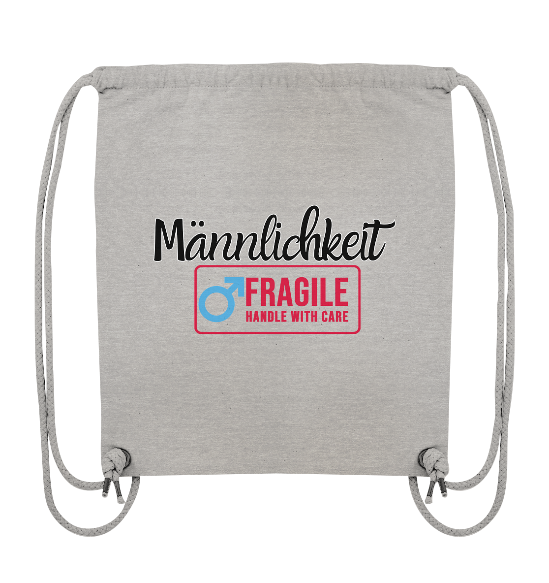 Männlichkeit: Handle with Care - Organic Gym-Bag