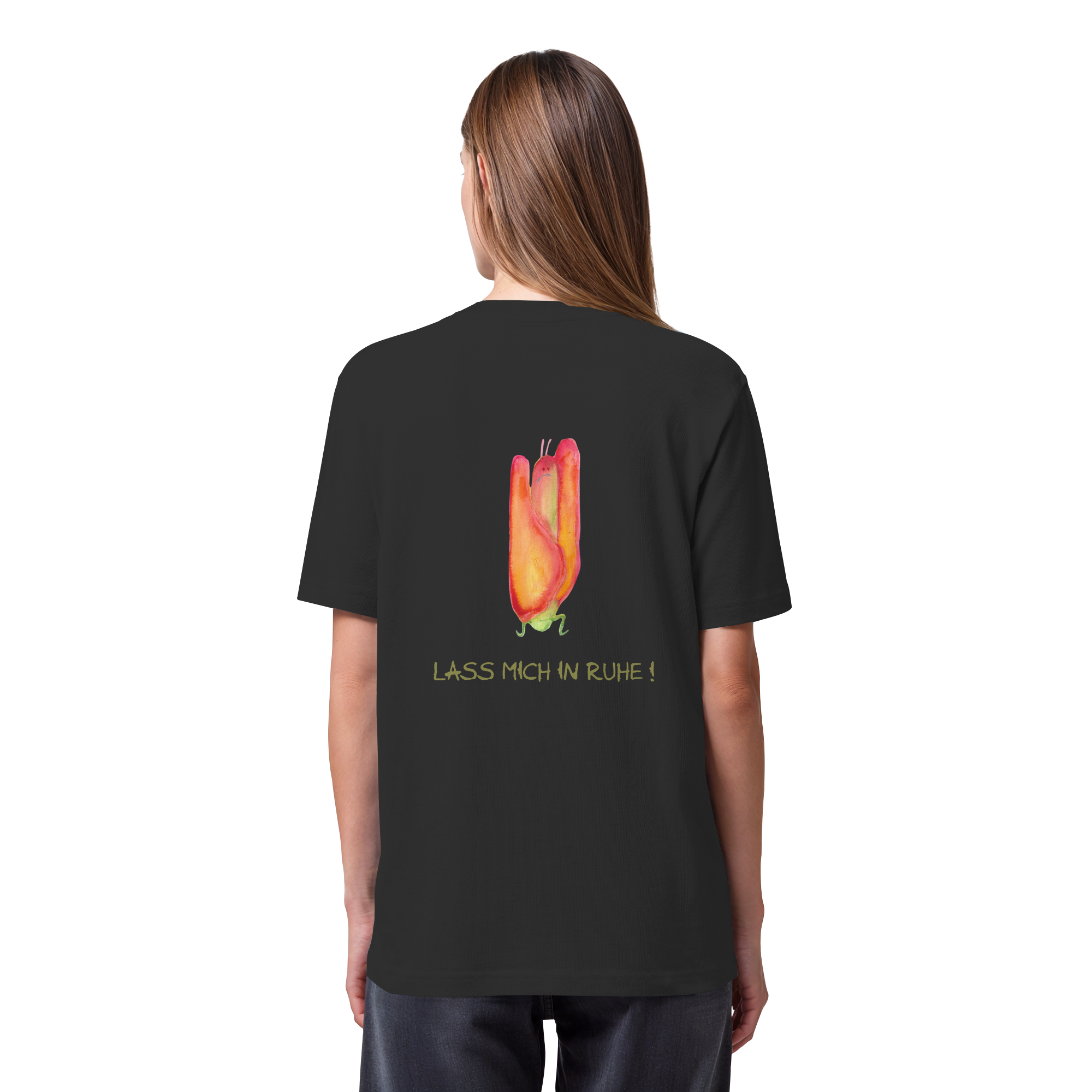 Lass mich in Ruhe! "Jona Kokon Edition" Backprint - Organic Heavy T-Shirt