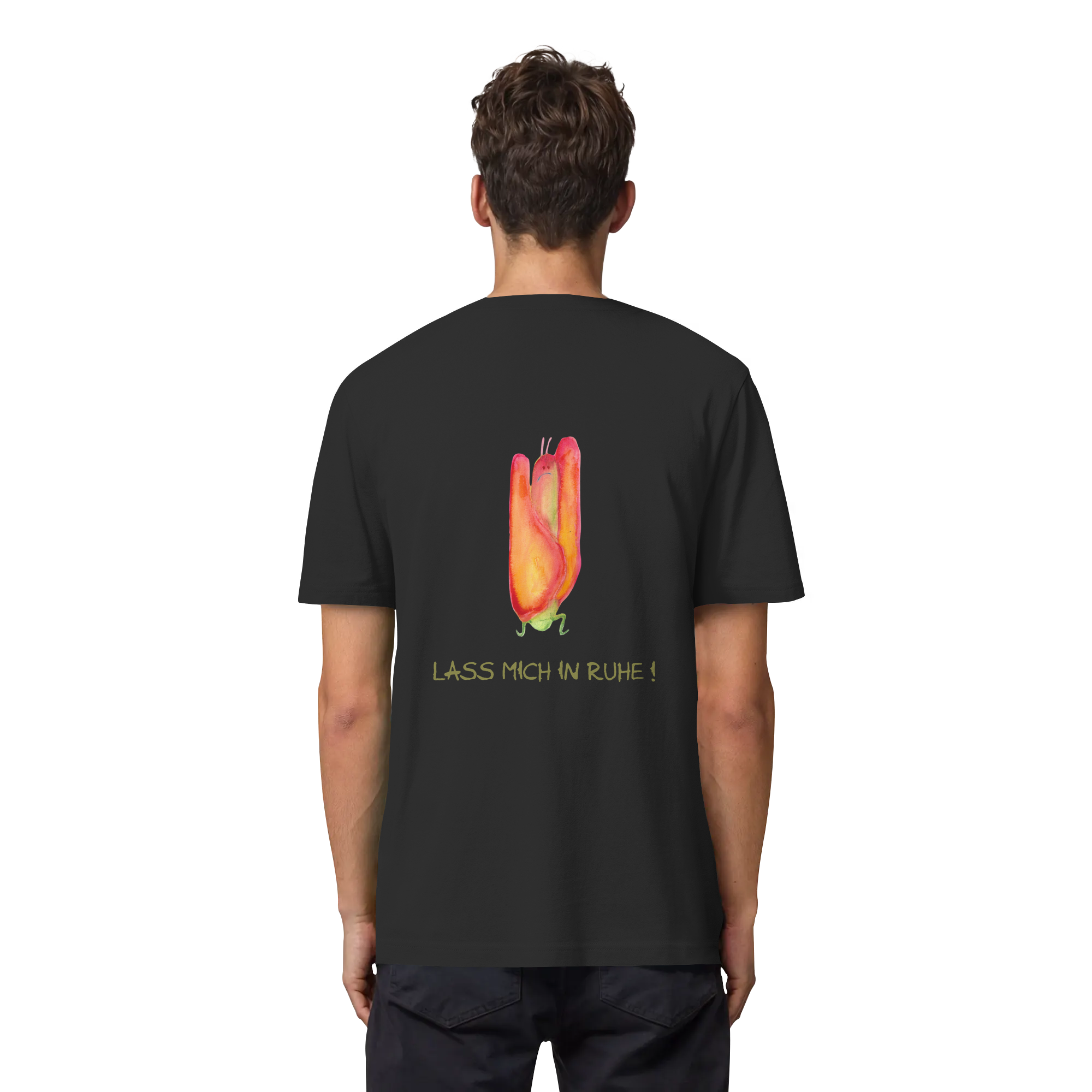 Lass mich in Ruhe! "Jona Kokon Edition" Backprint - Organic Heavy T-Shirt