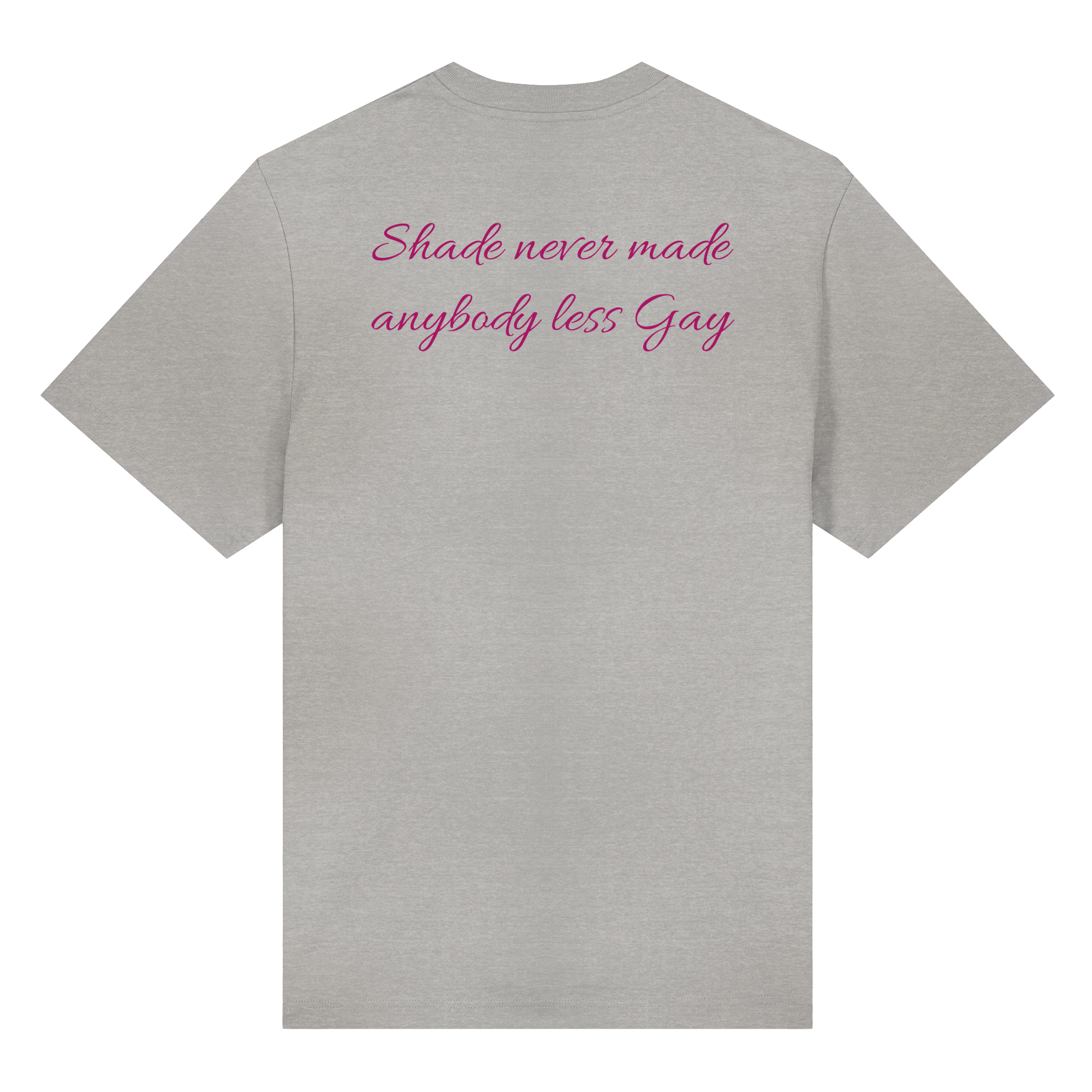Antifa Lover Backprint - Organic Heavy T-Shirt